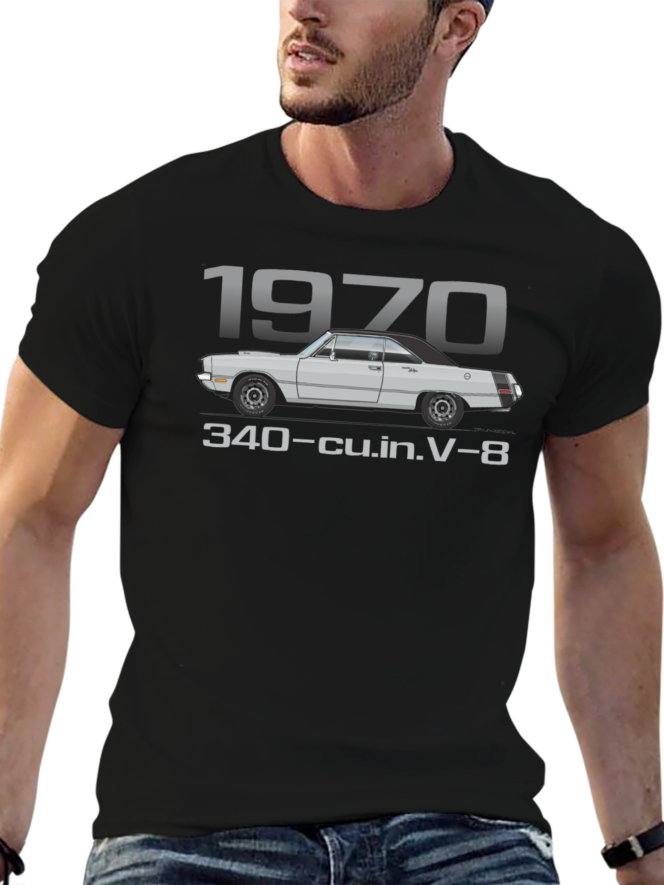 1970 Car Graphic T-Shirt