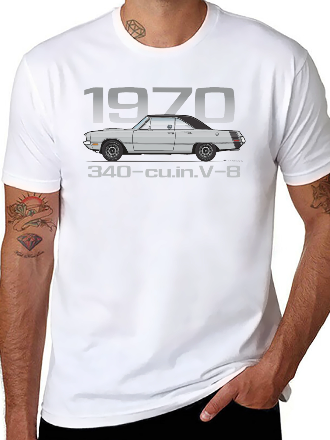 1970 Car Graphic T-Shirt