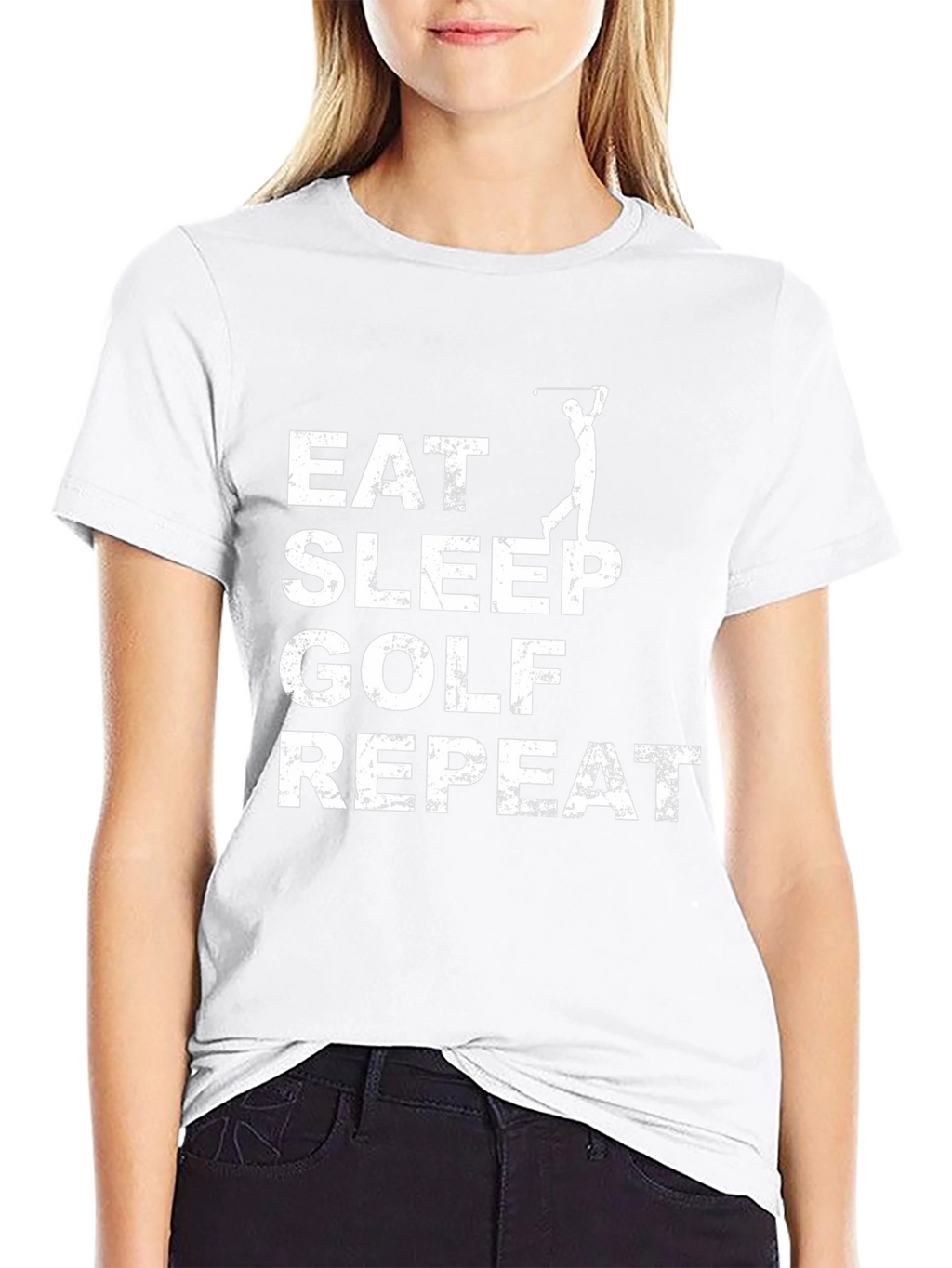 Eat Sleep Golf Repeat T-Shirt