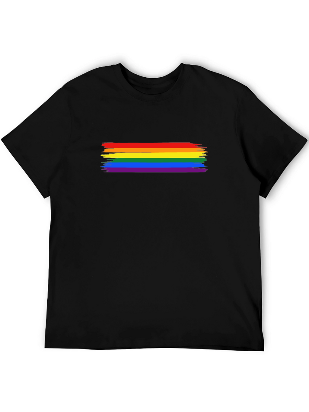 Pride Flag Brushstroke T-Shirt
