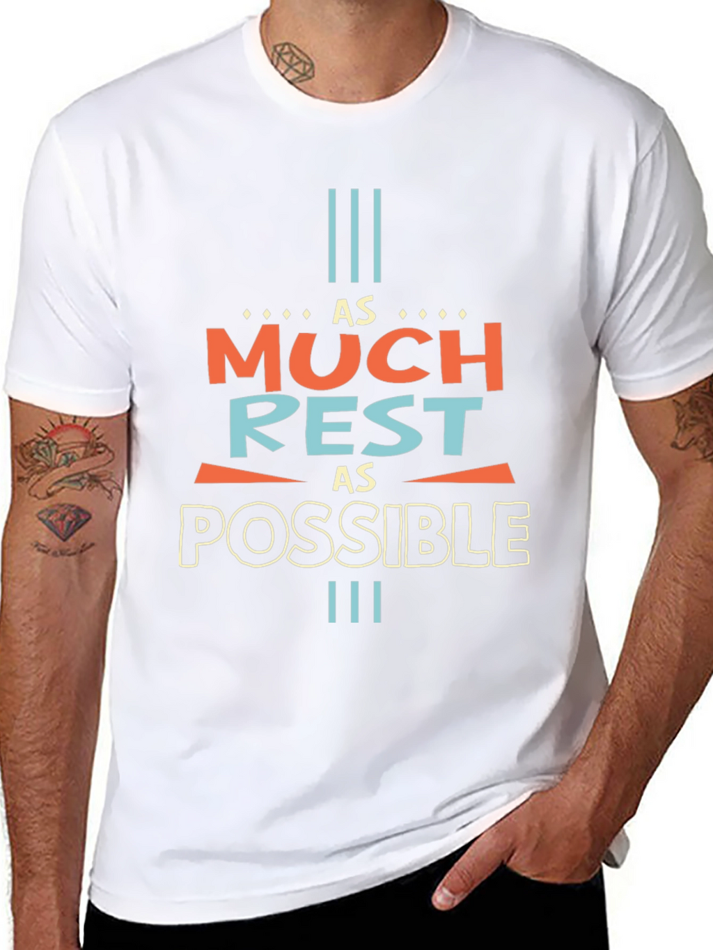 As Much Rest As Possible Graphic Tee - Unisex