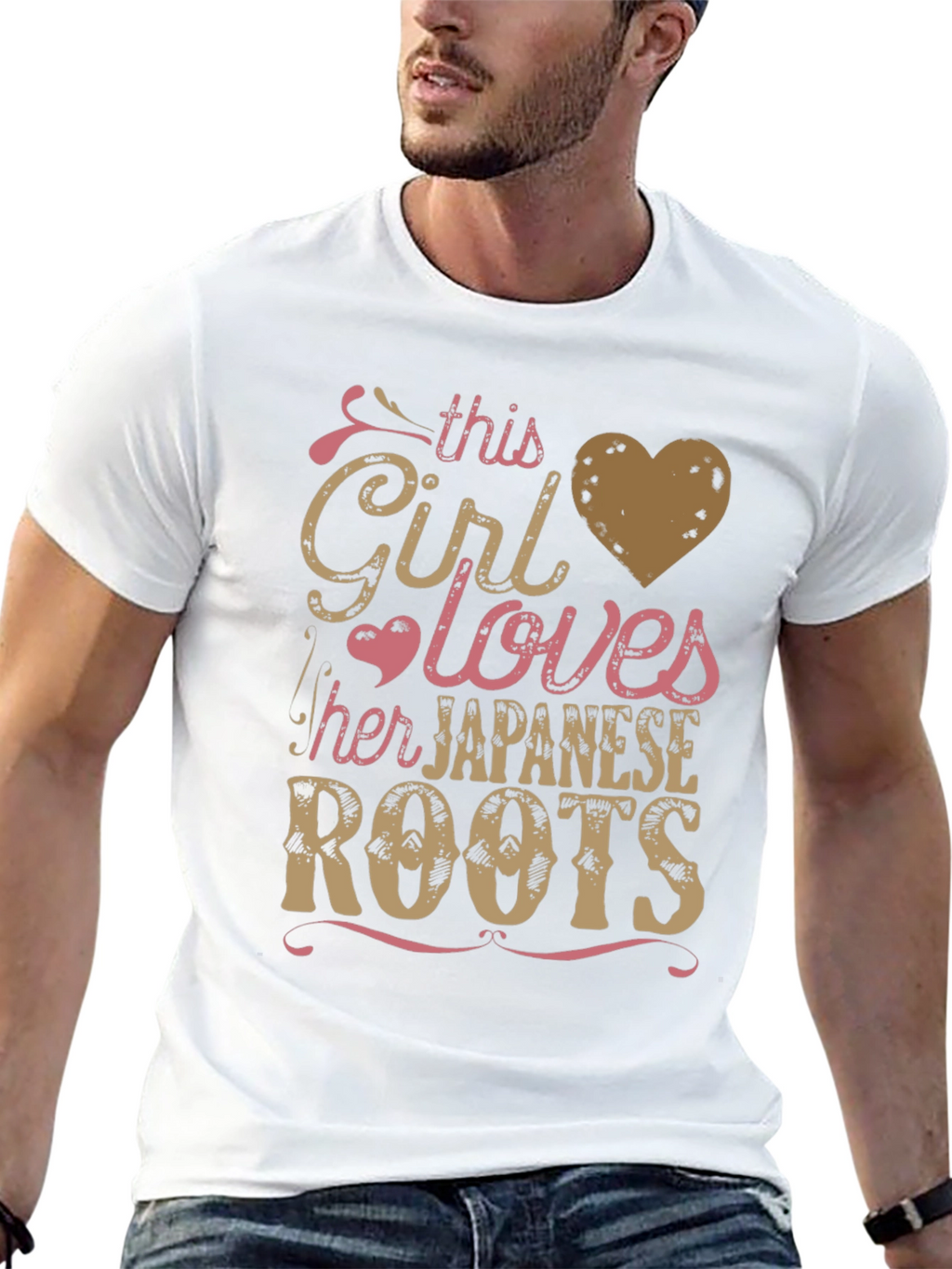 This Girl Loves Her Japanese Roots T-Shirt