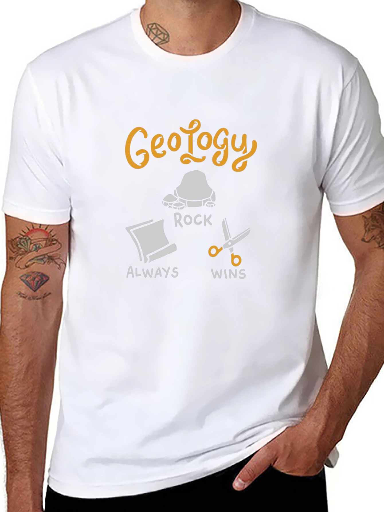 Geology Rock Always Wins T-Shirt