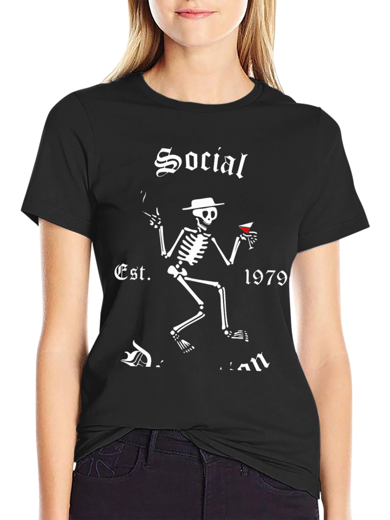 Social Skeleton T-Shirt - Est. 1979