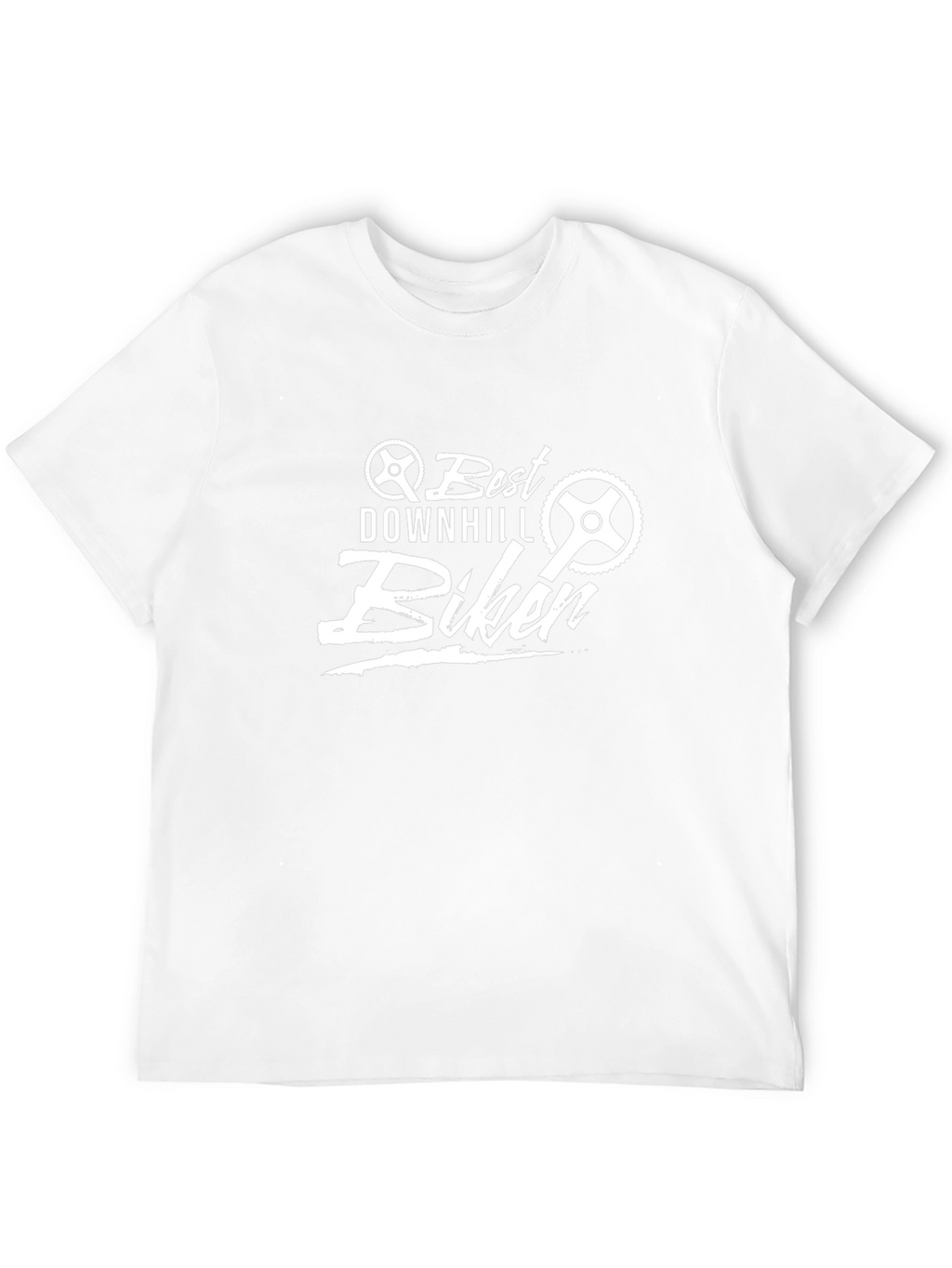Best Downhill Biker T-Shirt - Black