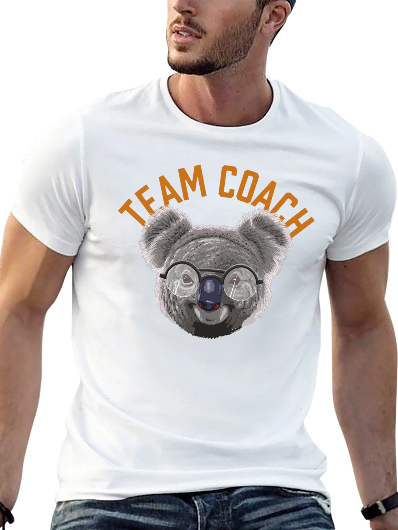 Team Coach Koala Bear T-Shirt