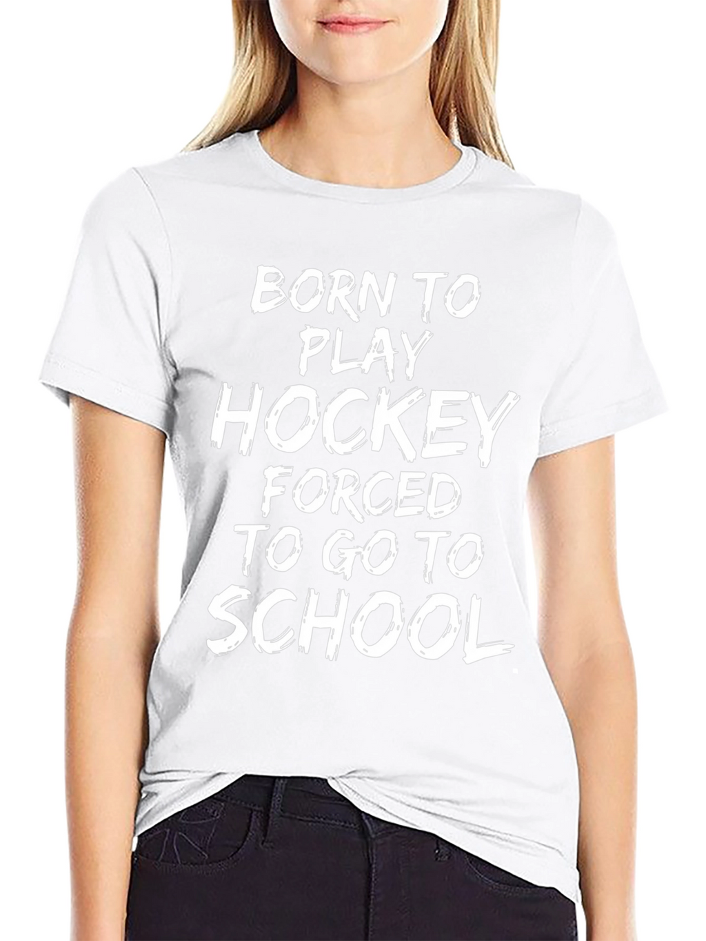 Born To Play Hockey T-Shirt