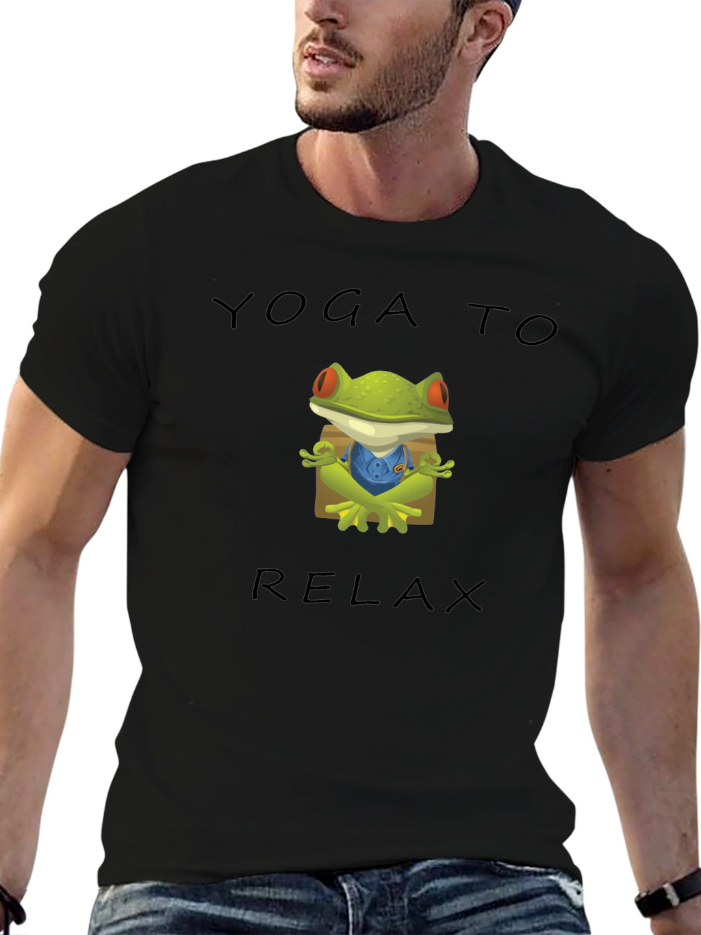 Yoga Frog Relax T-Shirt