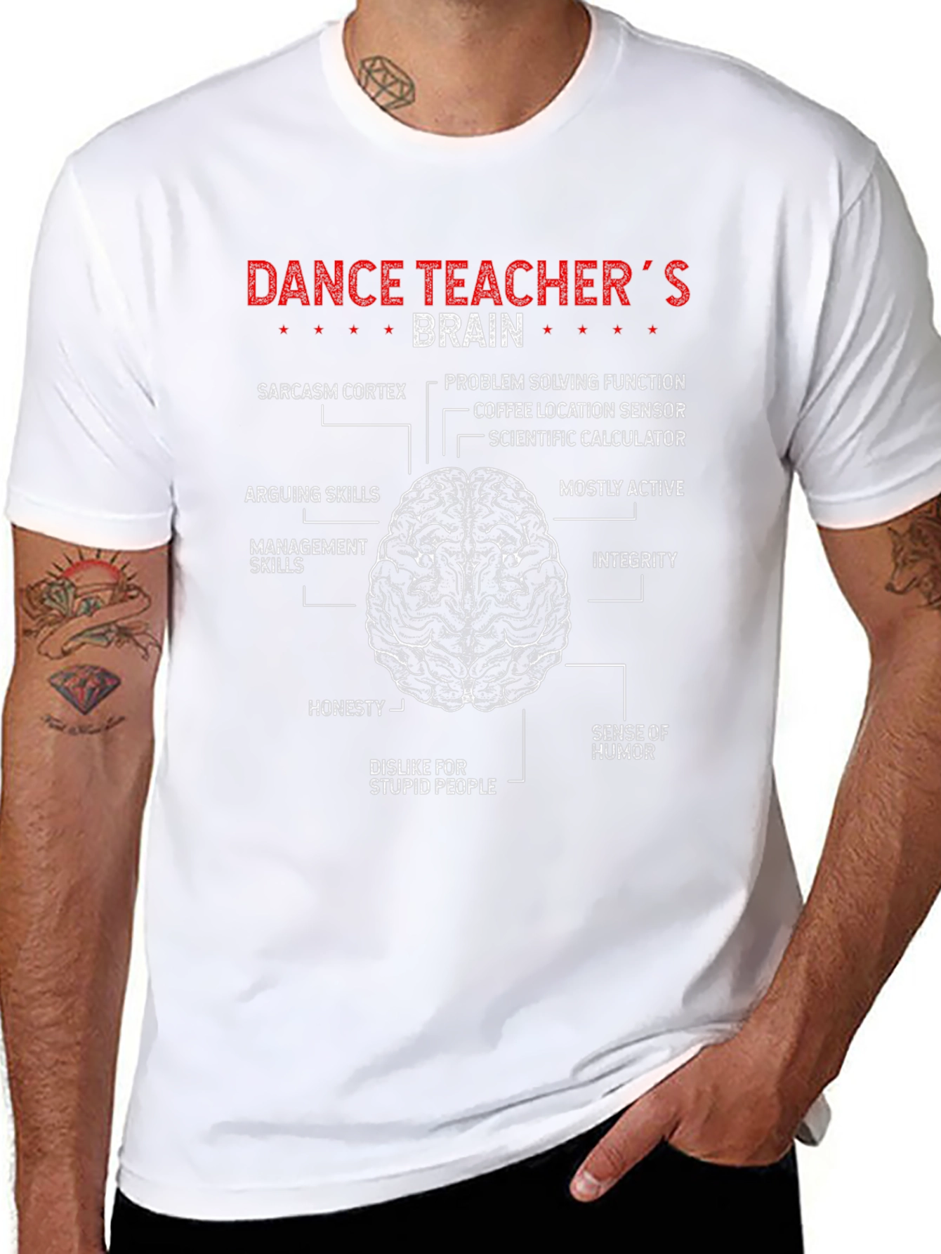 Dance Teachers Brain T-Shirt