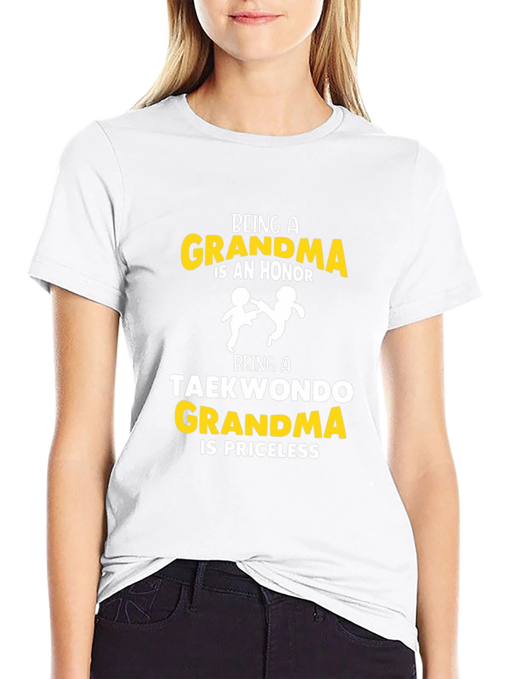 Taekwondo Grandma T-Shirt - Priceless Honor
