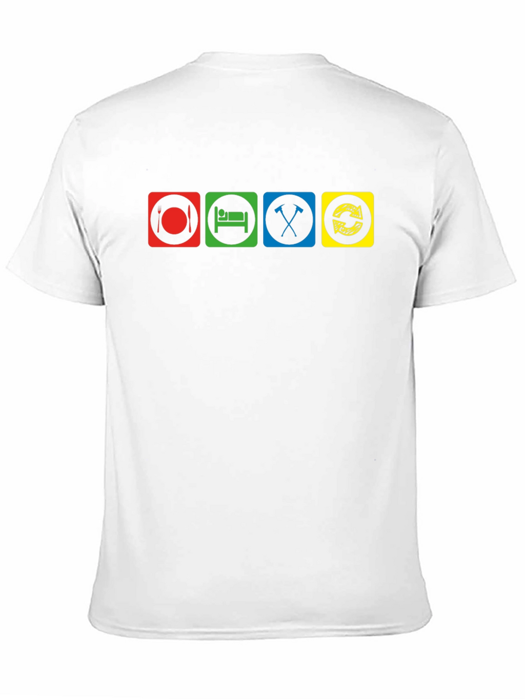 Eat Sleep Mine Repeat T-Shirt Funny Video Gamer Tee