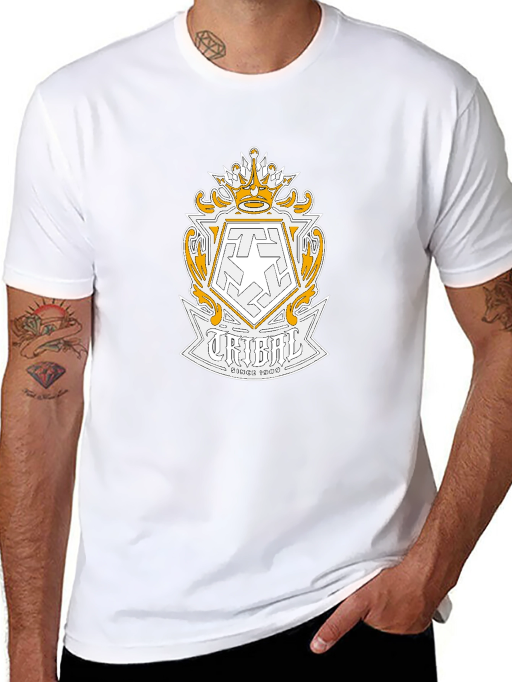 Tribal Since 1989 Black Tee