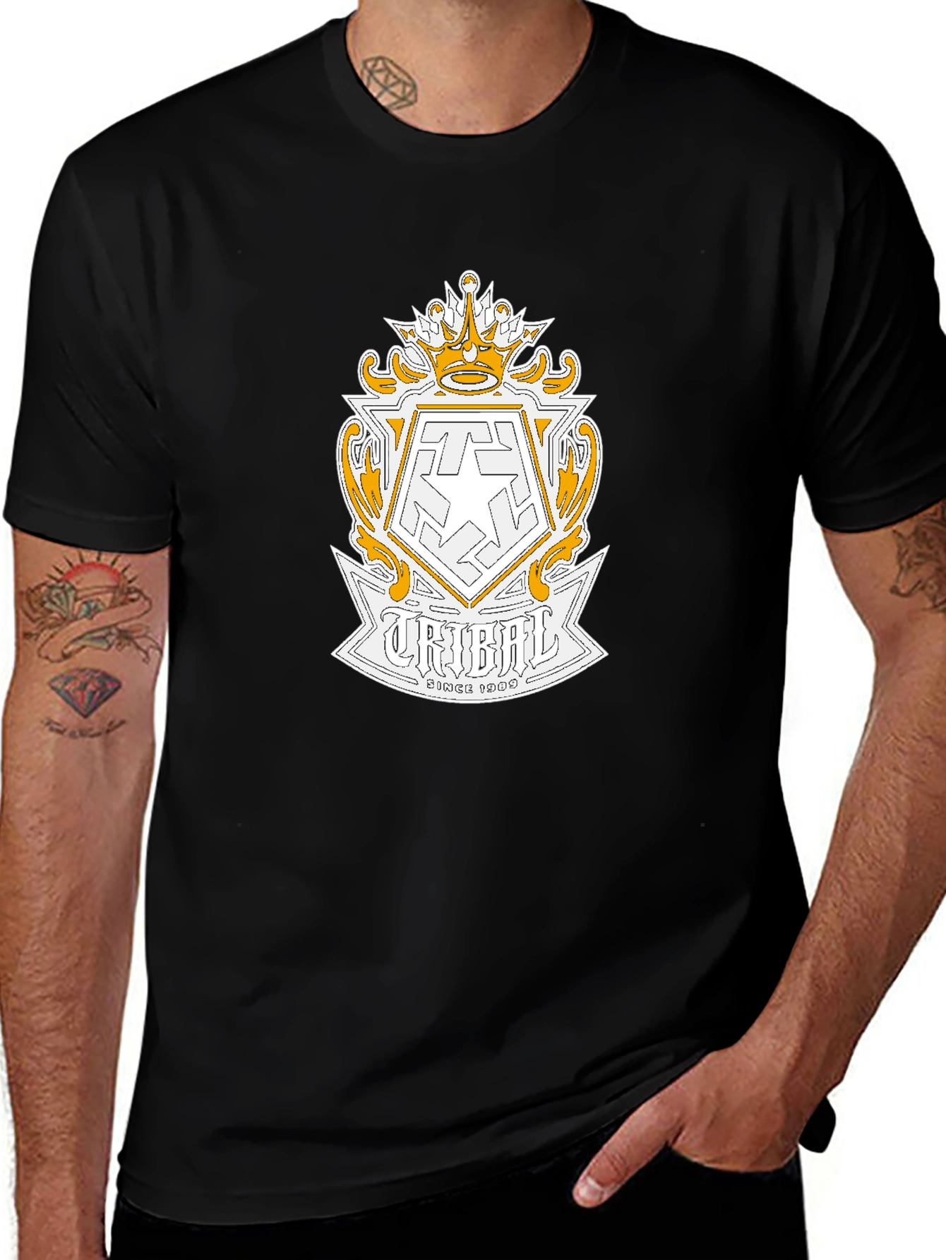 Tribal Since 1989 Black Tee