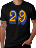 Number 29 Graphic Tee - Quirky Design