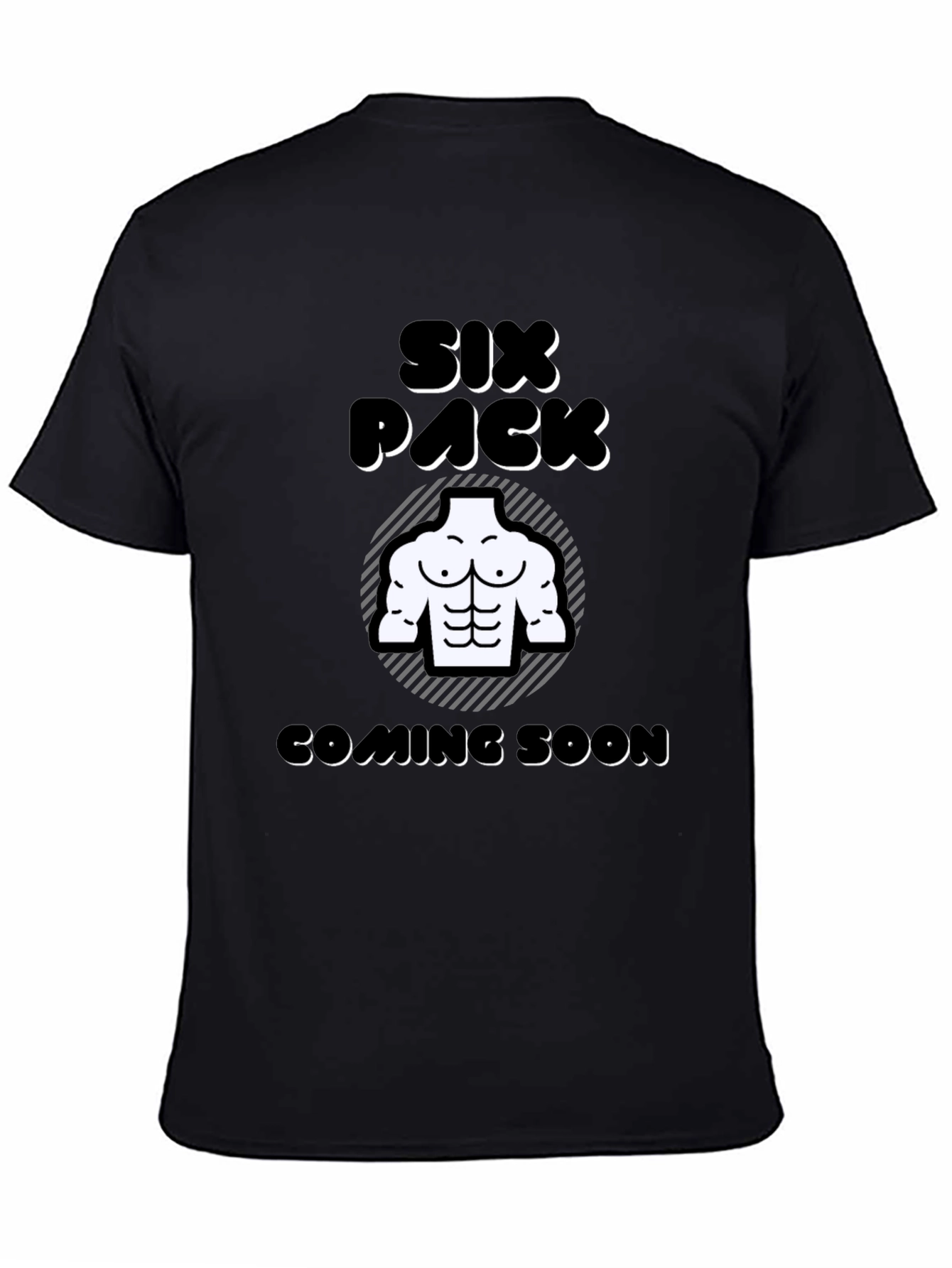 Six Pack Coming Soon Mens T-Shirt