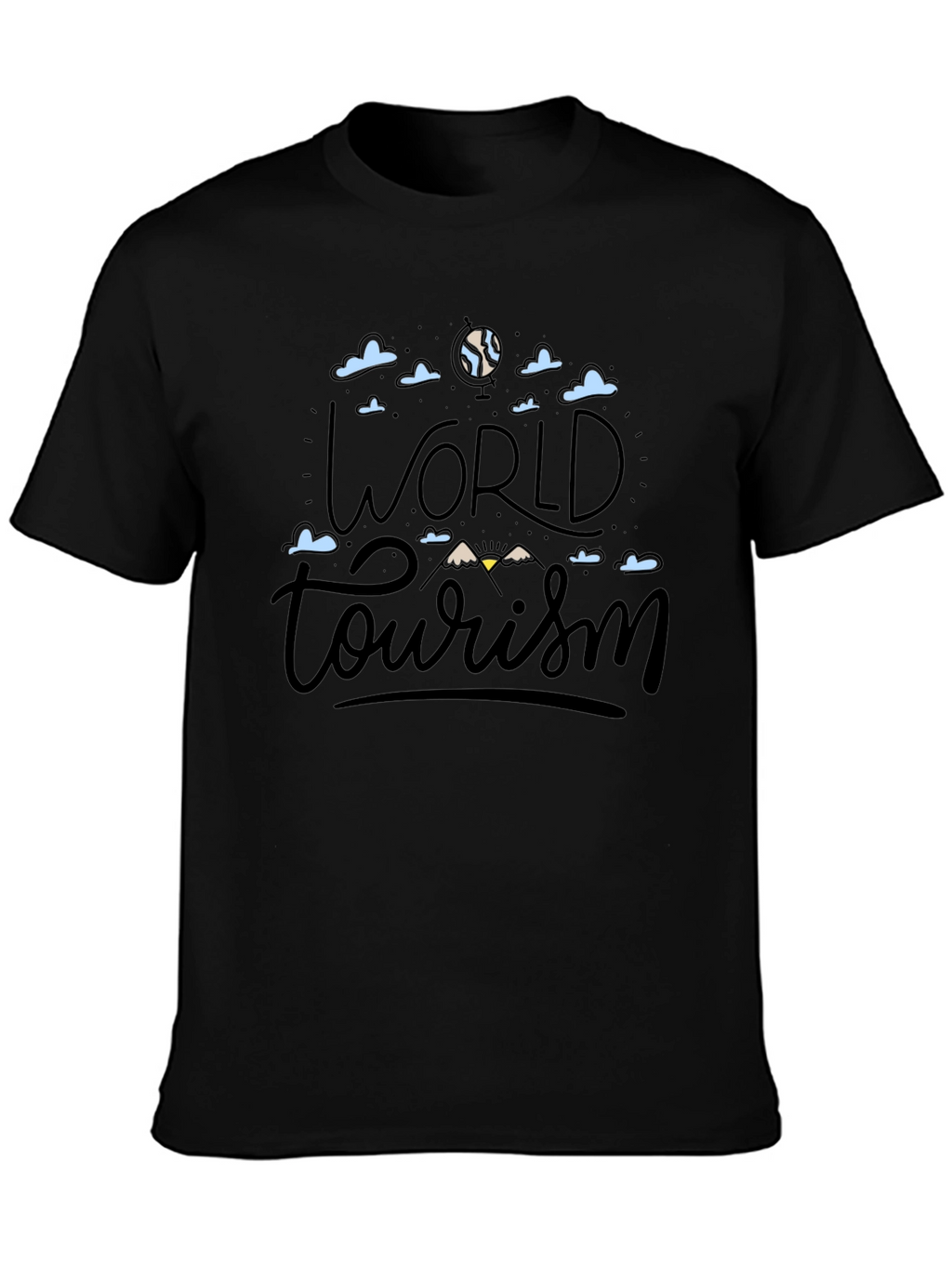 World Tourism Graphic Tee - Adventure Awaits!