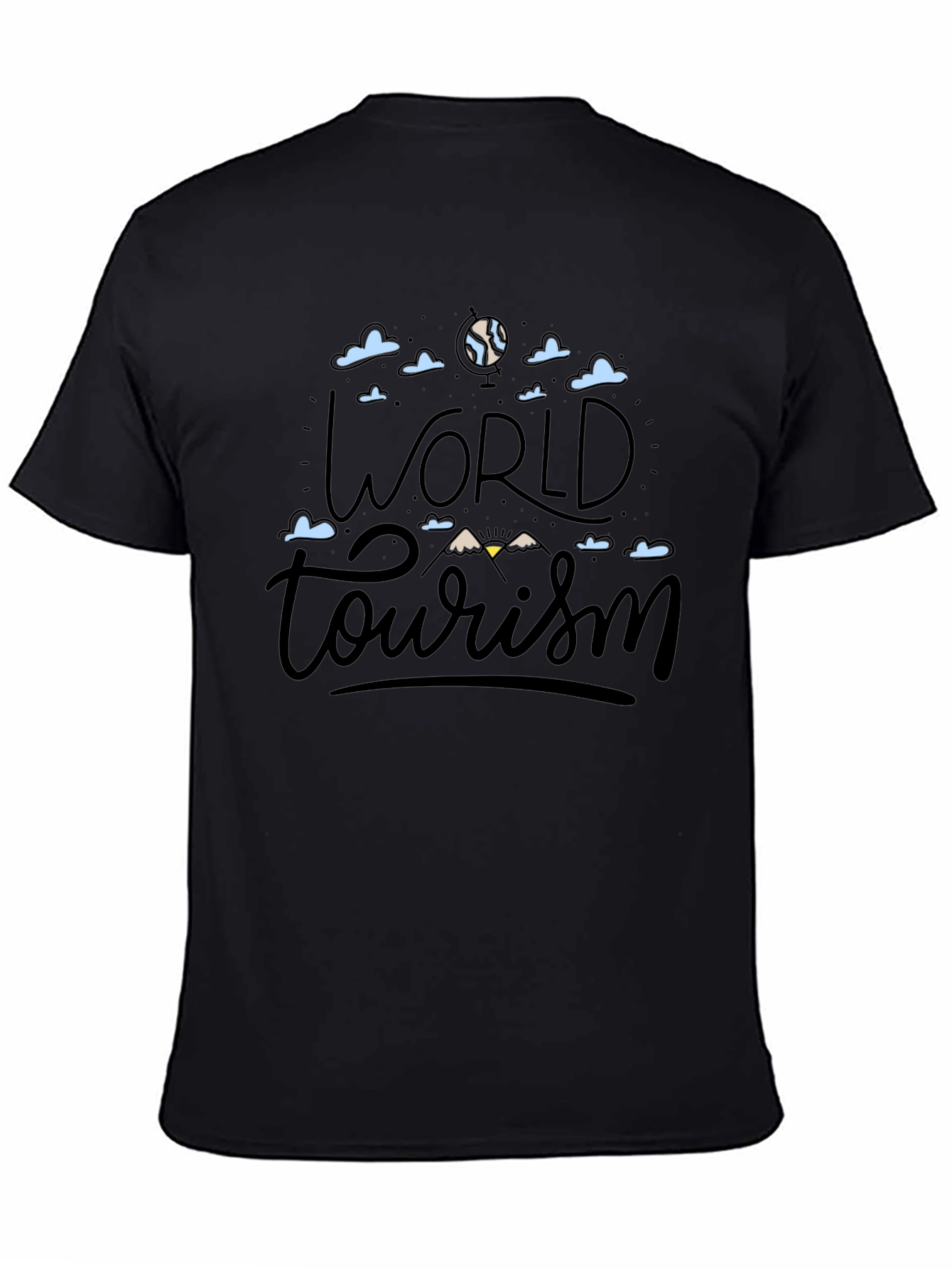 World Tourism Graphic Tee - Adventure Awaits!