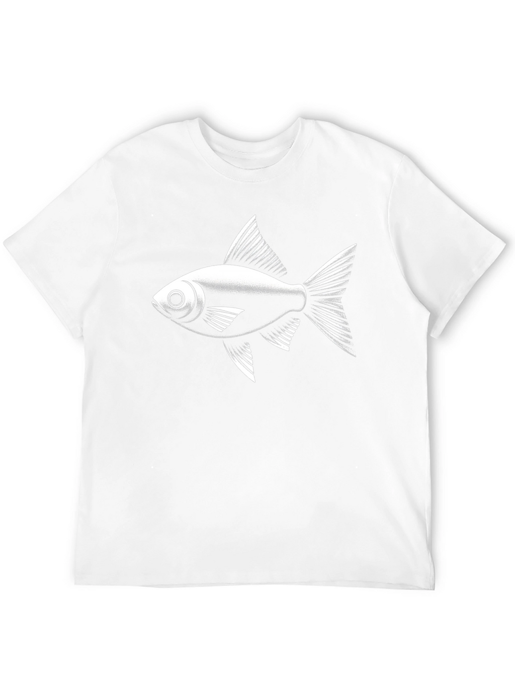 Fish Graphic Black T-Shirt