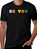Be You Graphic Tee - Black