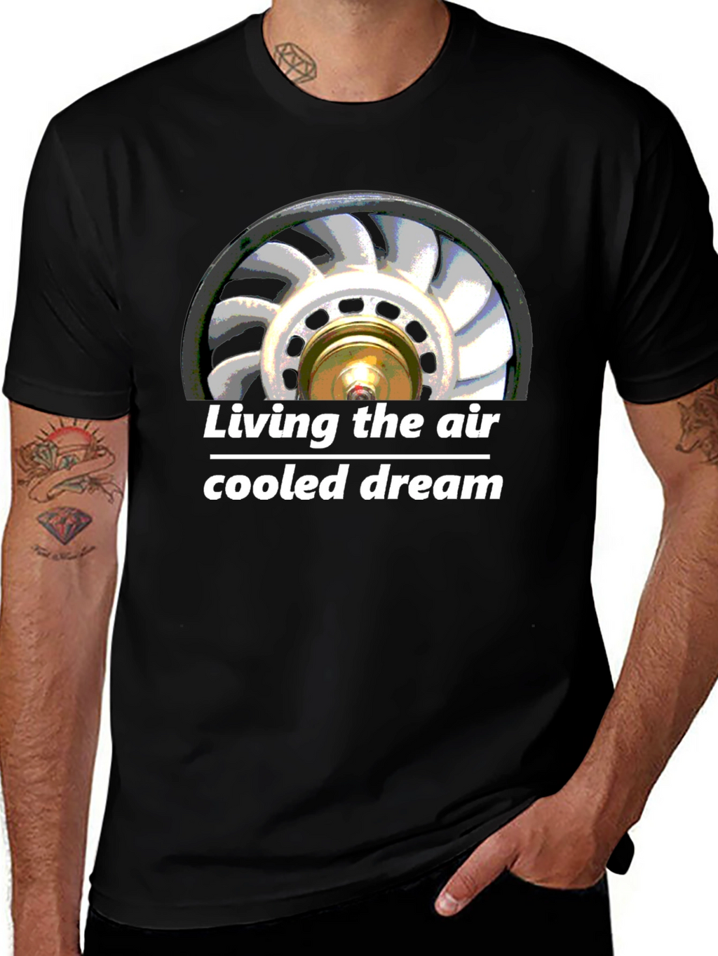 Air Cooled Dream T-Shirt - Automotive Fan Design