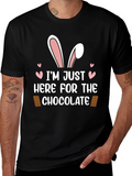 Im Just Here For The Chocolate Easter T-Shirt