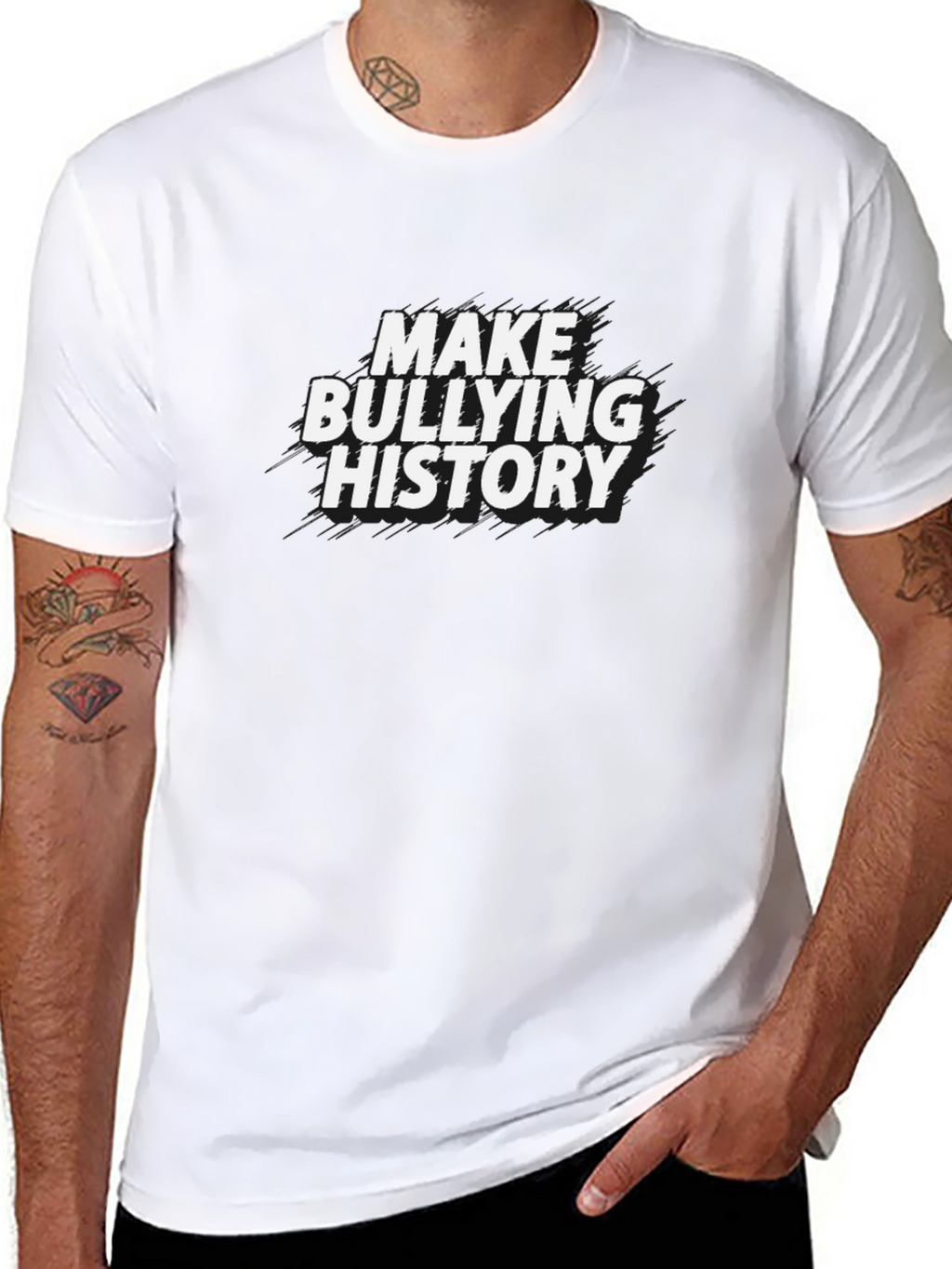 Make Bullying History Graphic T-Shirt