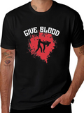 Give Blood Martial Arts T-Shirt
