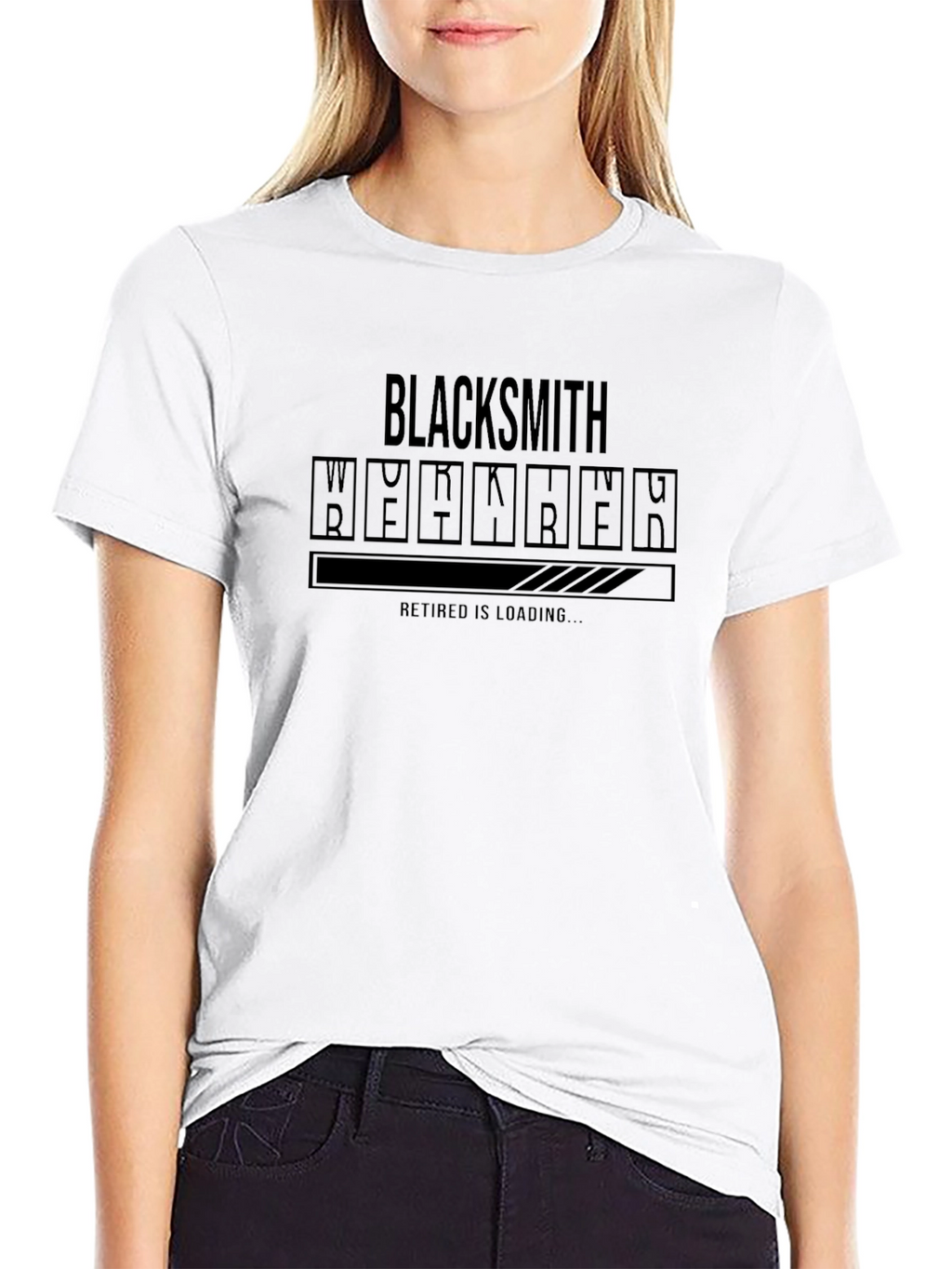 Blacksmith Retirement Loading T-Shirt