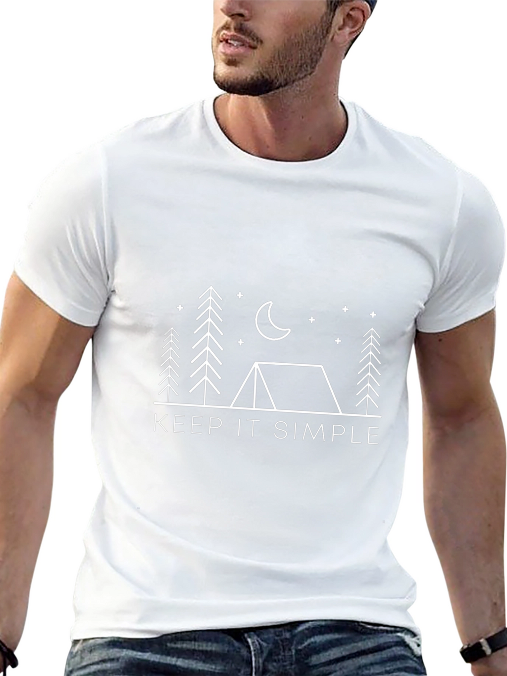 Keep It Simple Camping Tee
