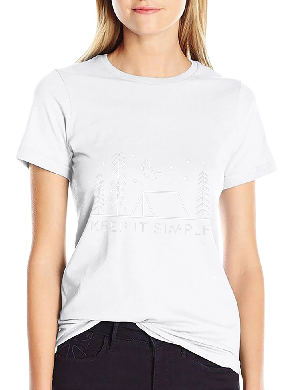 Keep It Simple Camping Tee