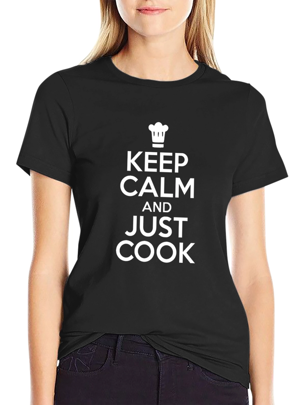 Keep Calm and Just Cook T-Shirt