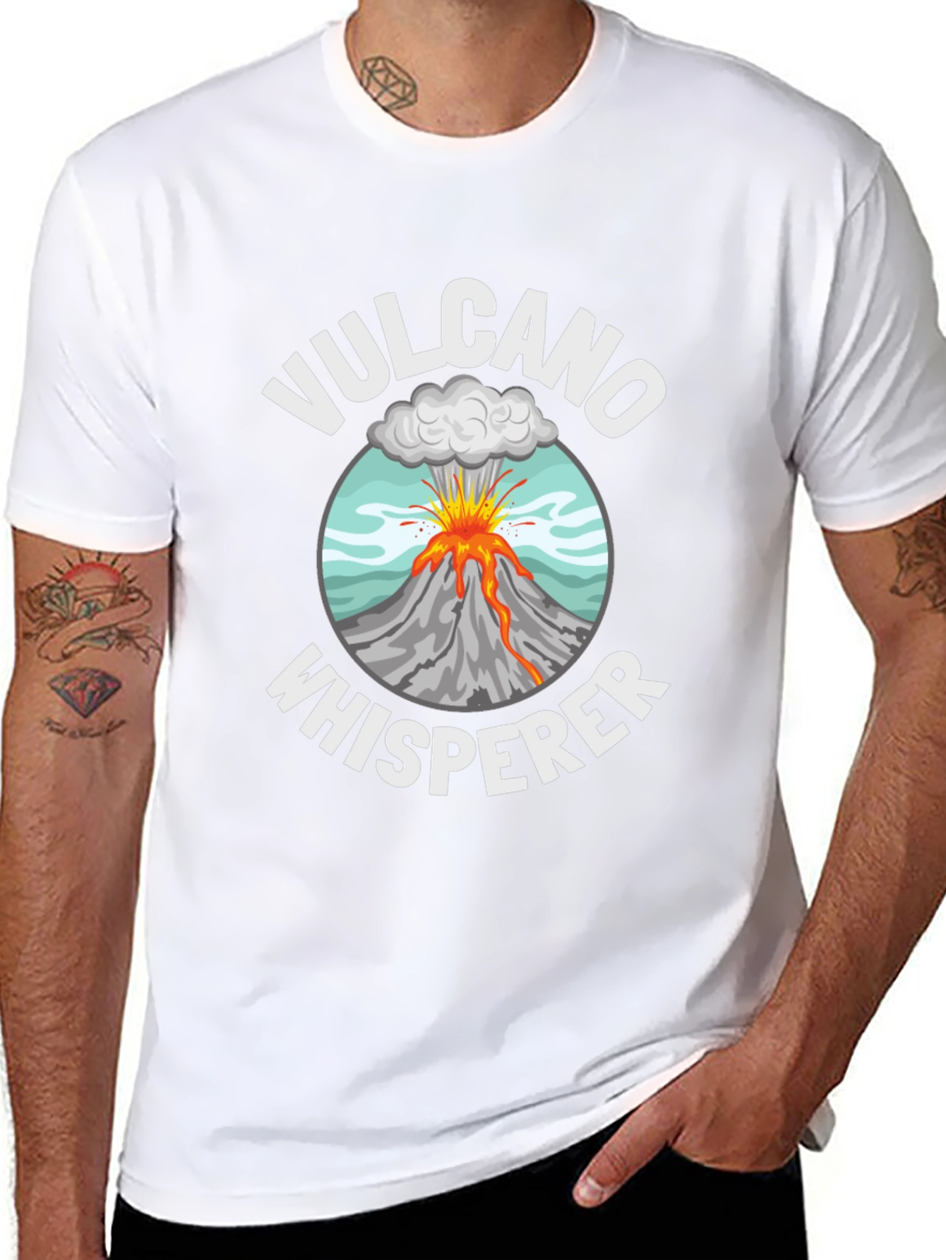 Vulcano Whisperer Black T-Shirt