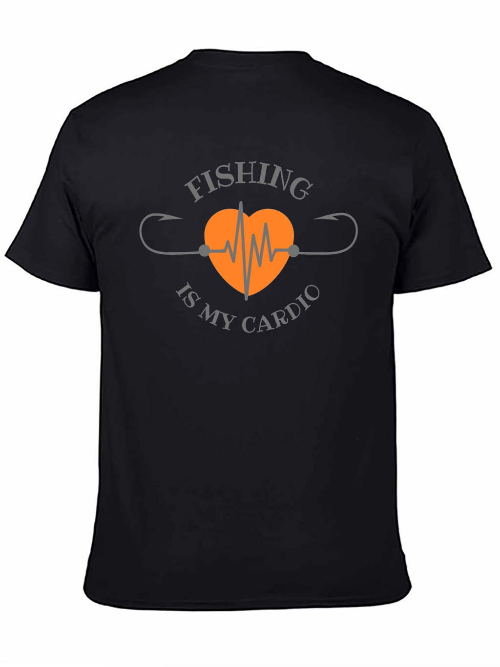 Fishing is My Cardio Graphic T-Shirt