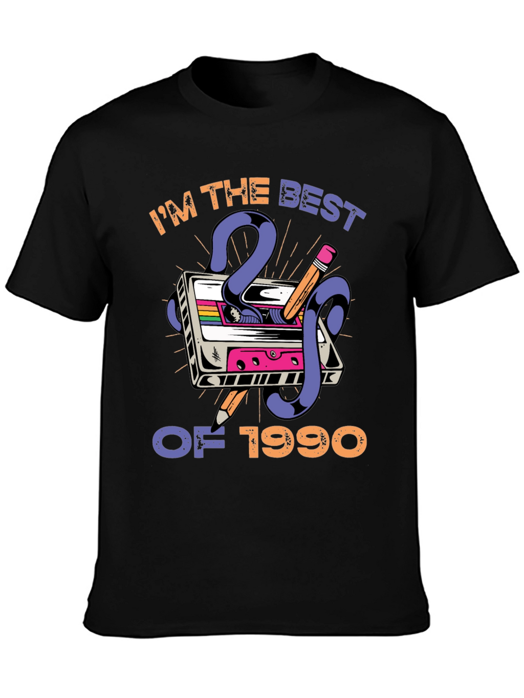Best of 1990 Cassette Tape Graphic Tee