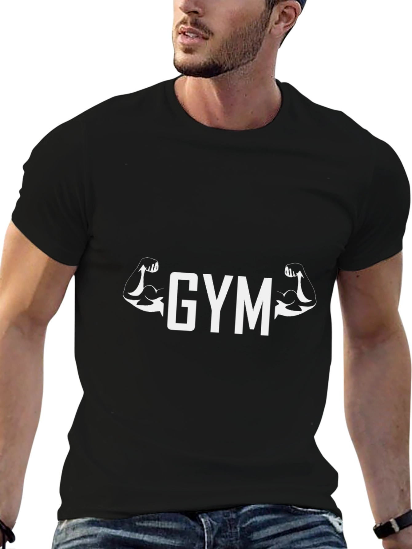 Gym Motivation T-Shirt - Flex Your Fitness!
