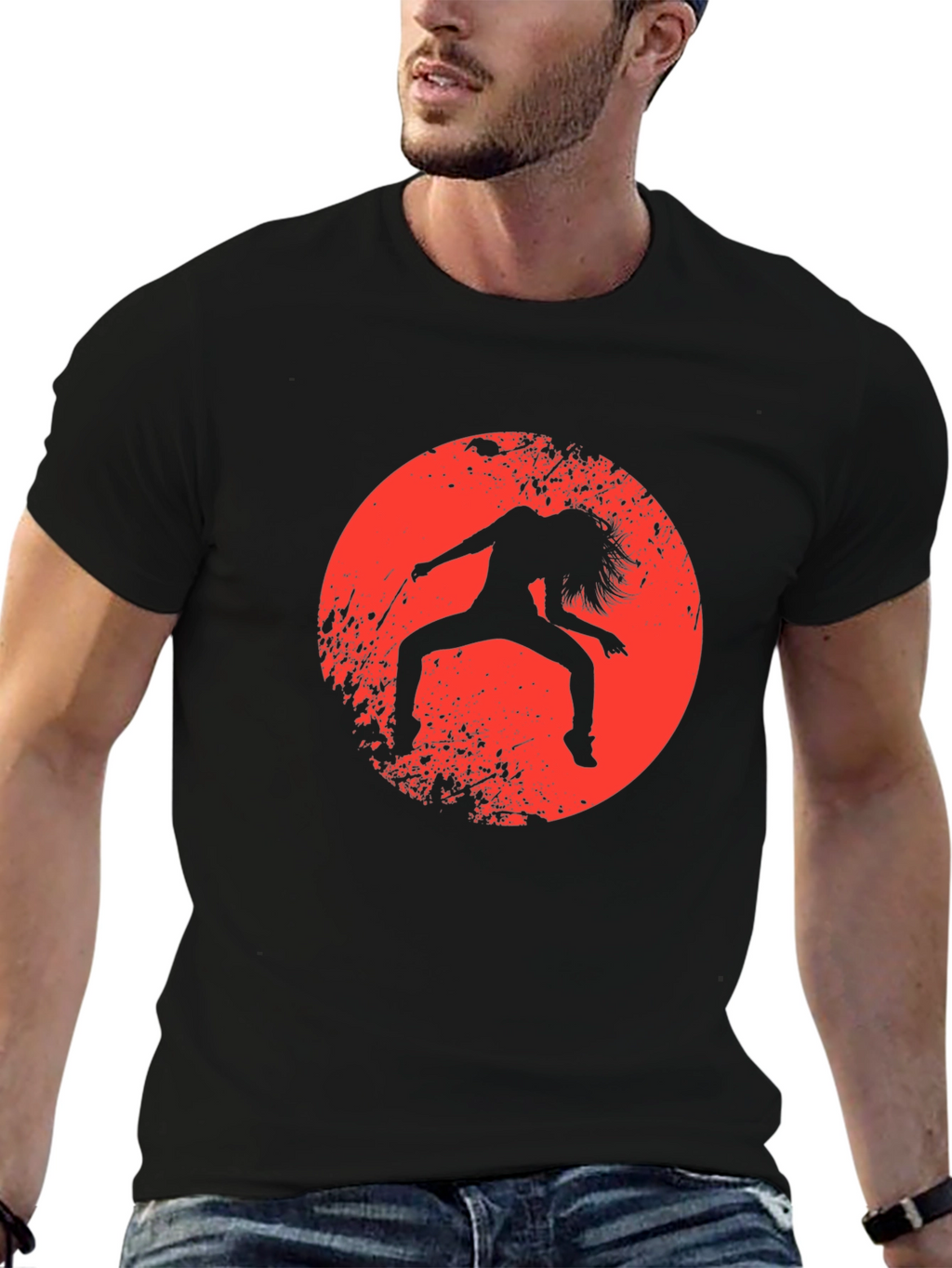 Silhouette Dancer Graphic Tee - Modern Fit