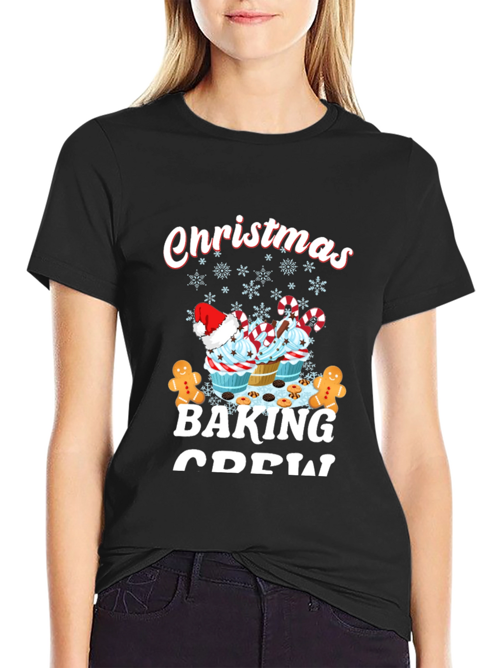 Christmas Baking Crew Graphic Tee