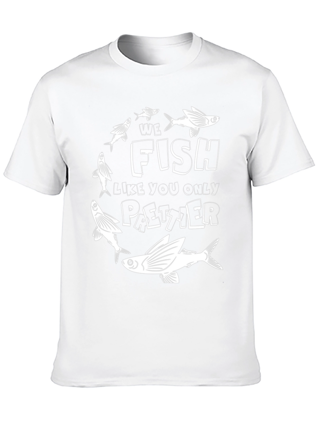 We Fish Like You Only Paetzer Black T-Shirt