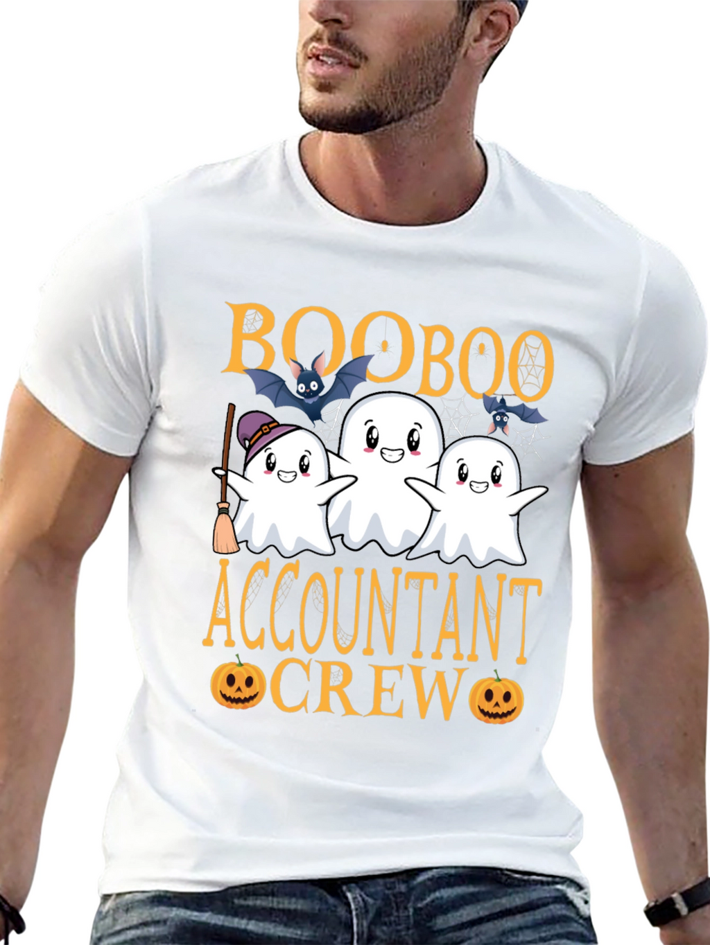 Boo Boo Accountant Crew Halloween T-Shirt