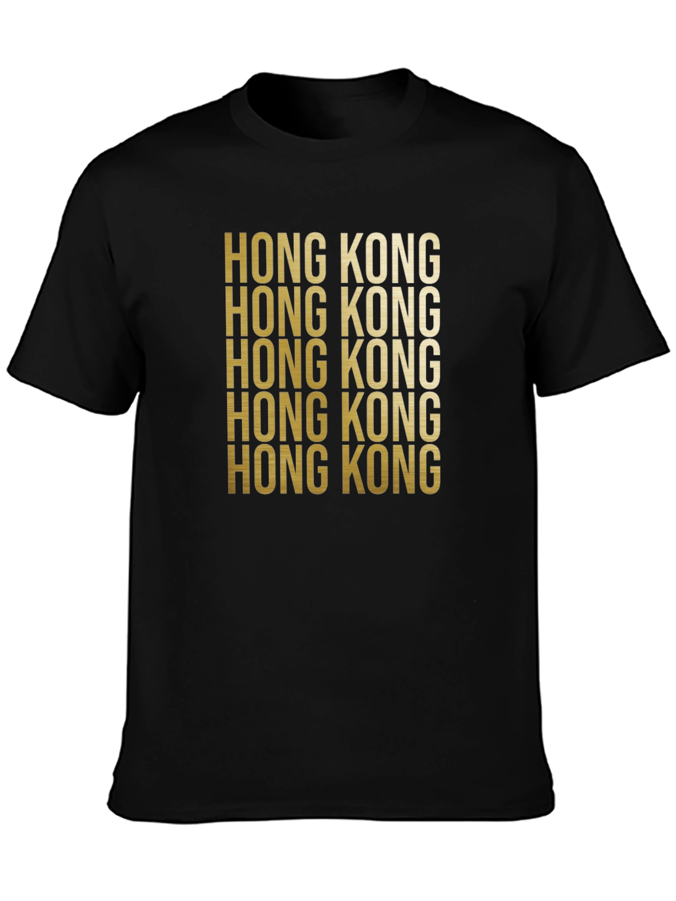 Hong Kong Graphic T-Shirt - Black