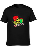 Live Life T-Shirt - Skull with Coffee Graphic Tee