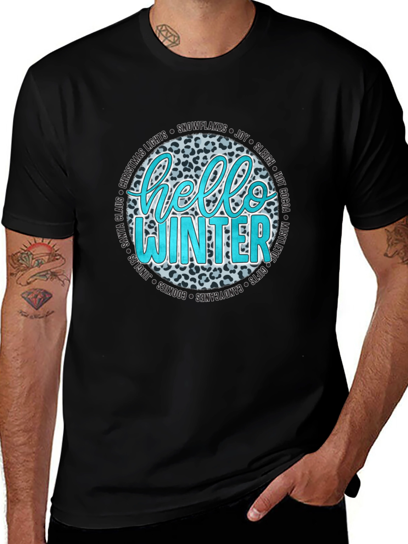 Hello Winter Graphic T-Shirt