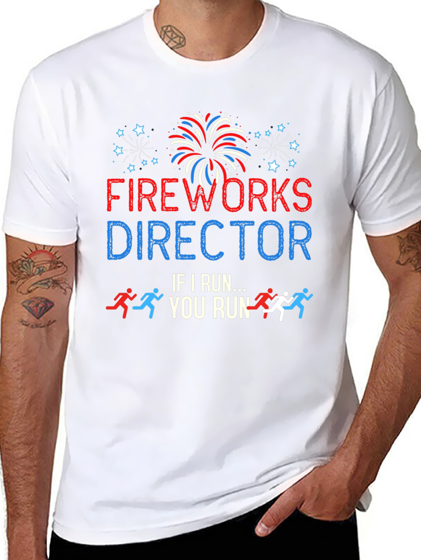 Fireworks Director Graphic Tee
