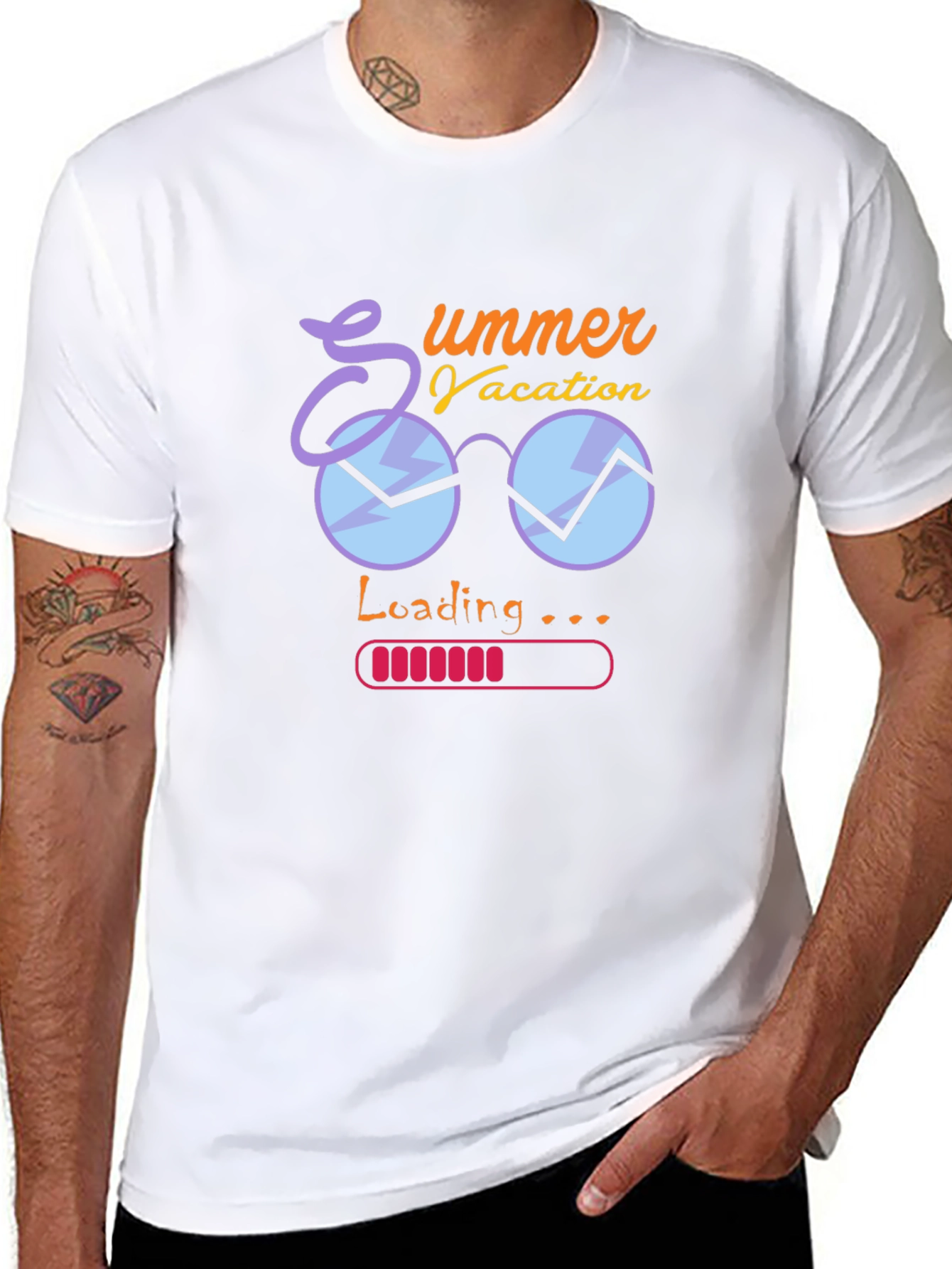 Summer Vacation Loading T-Shirt