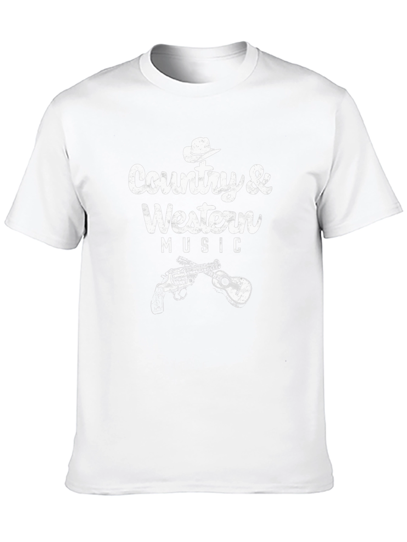 Country & Western Music Graphic T-Shirt