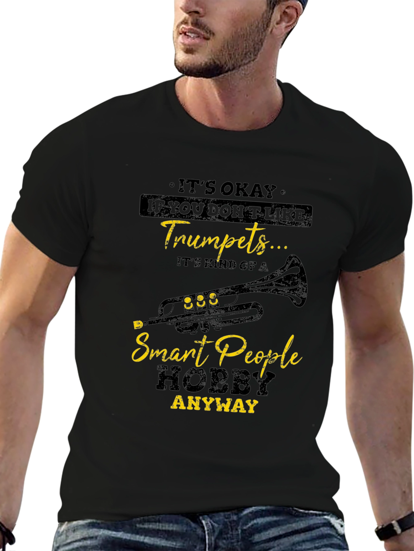Trumpet Lover T-Shirt: Smart People Hobby