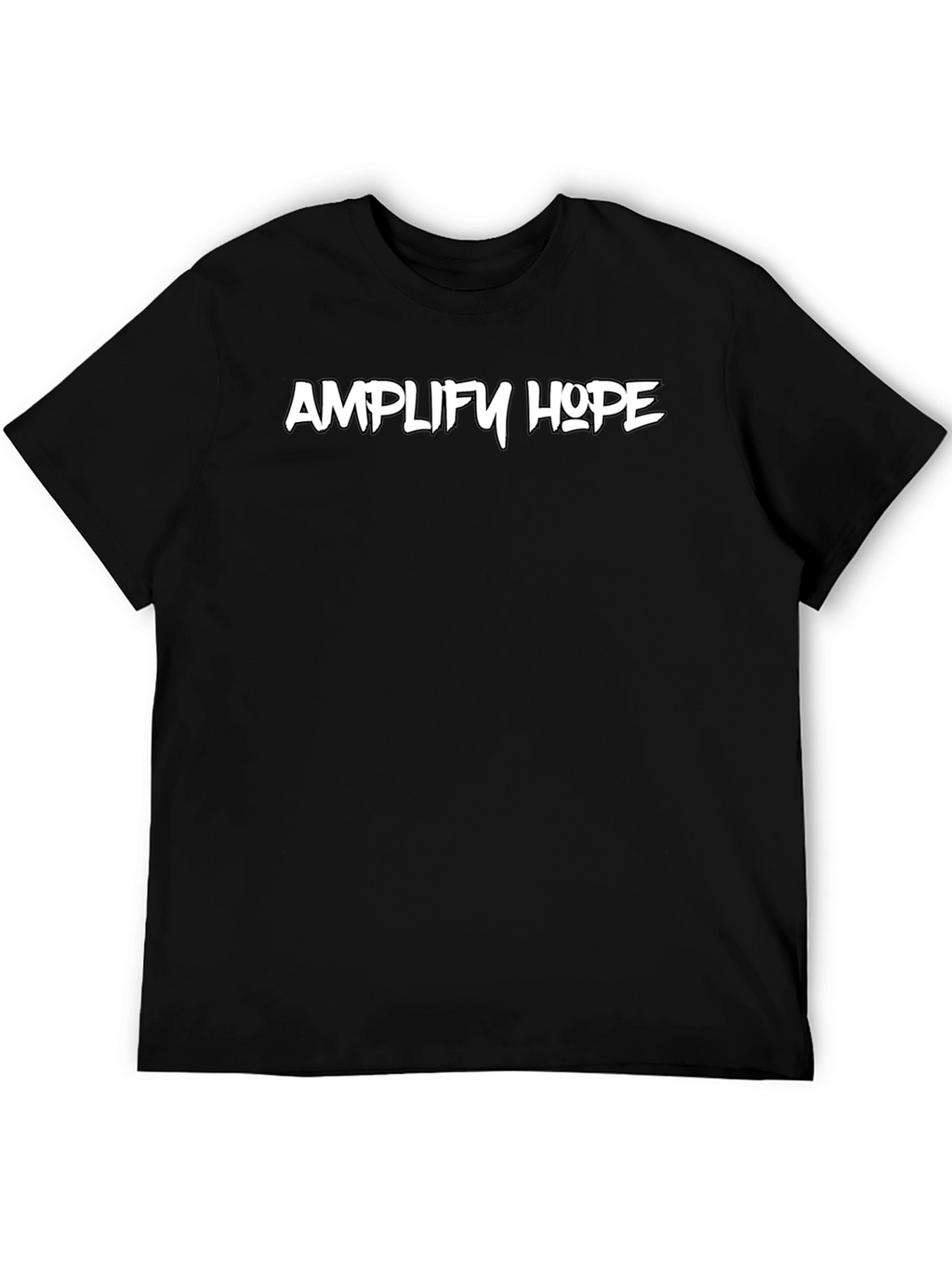 Amplify Hope Black Graphic Tee