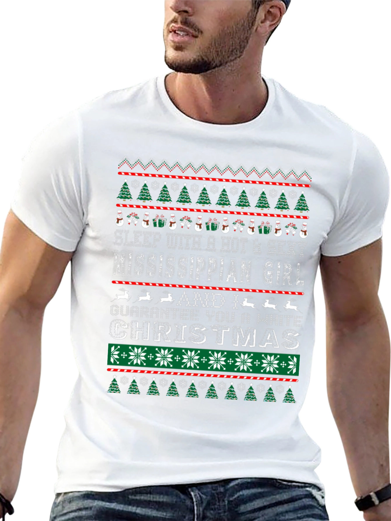 Mississippi Girl Christmas T-Shirt