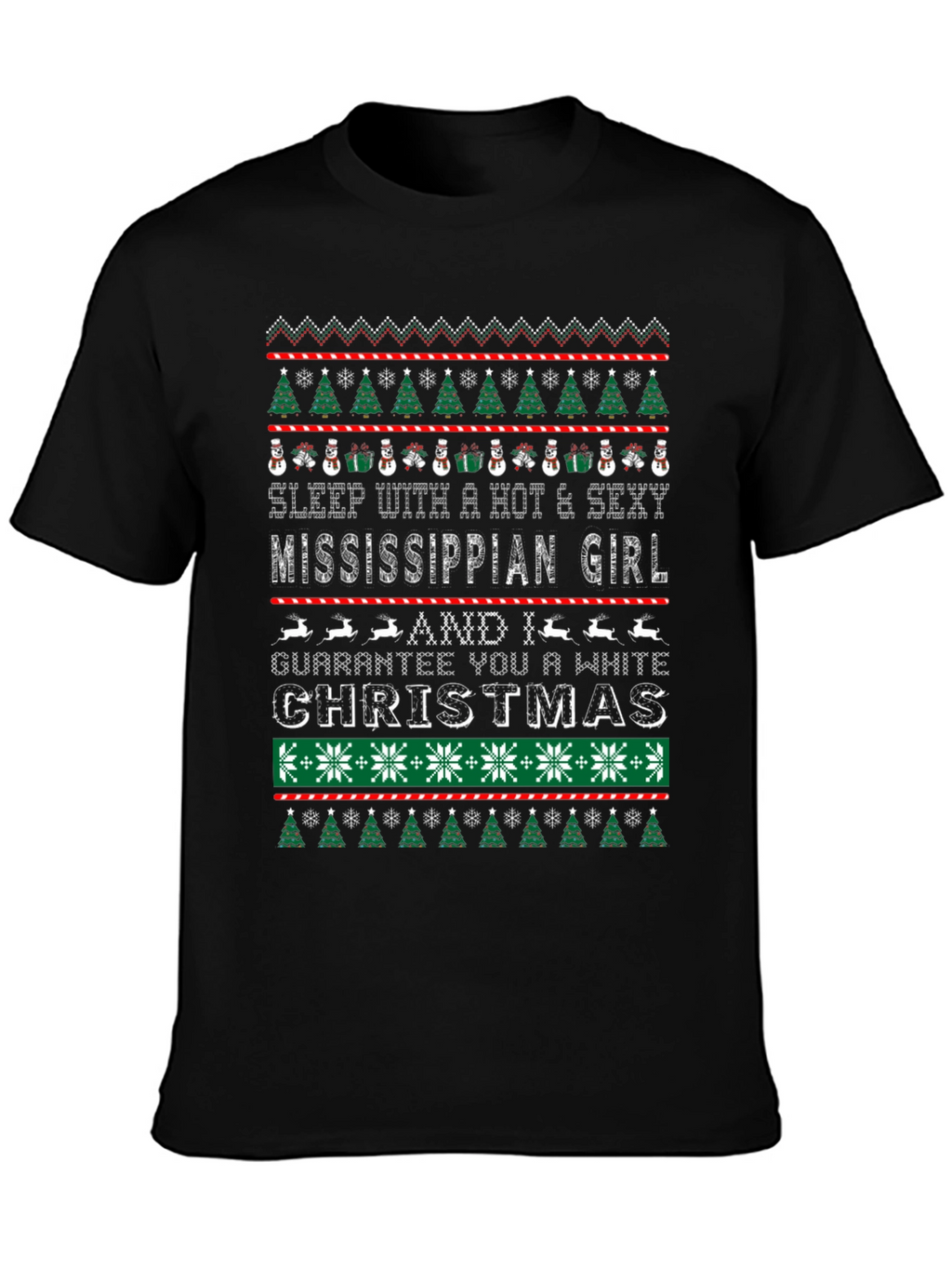 Mississippi Girl Christmas T-Shirt