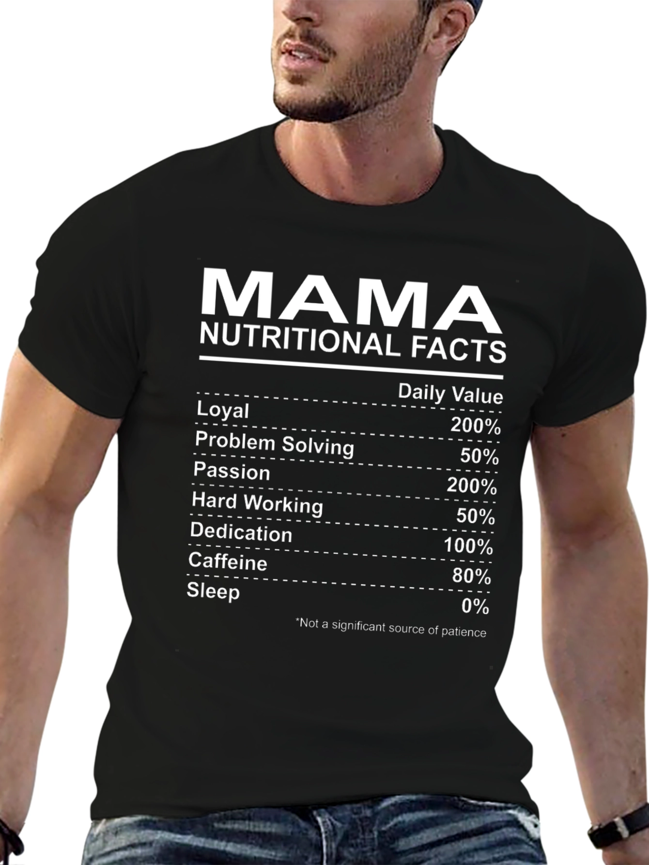 Mama Nutritional Facts T-Shirt